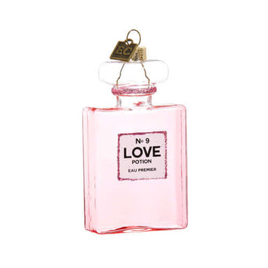 EC 4" Pink Love Potion No. 9 Ornament