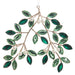 6.5" Jeweled Mistletoe Ornament