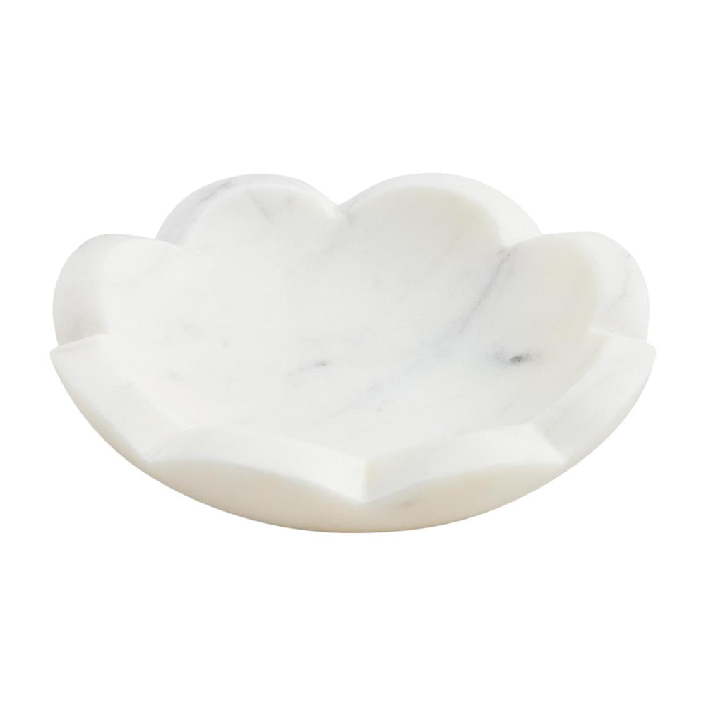 Mudpie Scallop Marble Dish