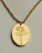Gold Birth Flower - July Waterlily