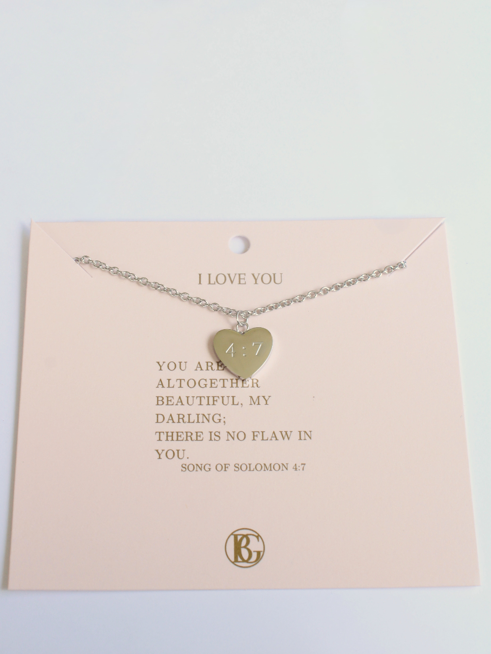 Song of Solomon Necklace - Silver