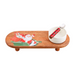 Mudpie Santa Enamel Tray & Dip Set