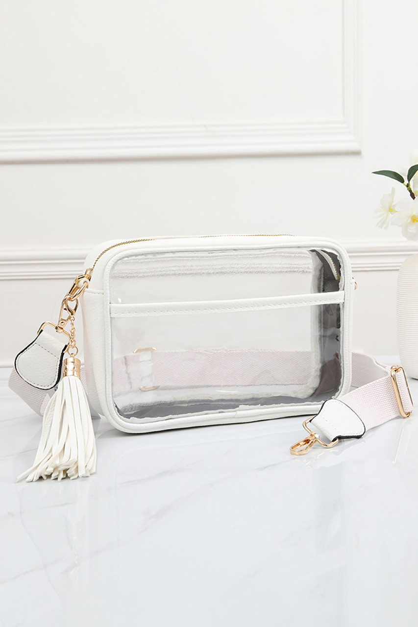 Clear Stadium Approved Camera Bag/Crossbody