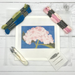 Pink Hydrangea 6x4 Needlepoint Design