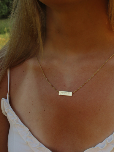 Psalm 23 Necklace - Gold