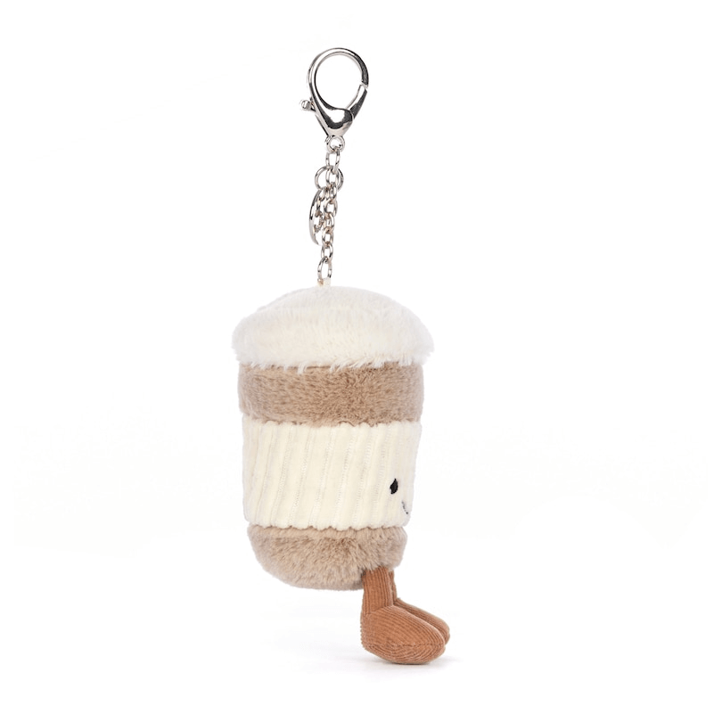 Jellycat Bag Charm Coffee-To-Go