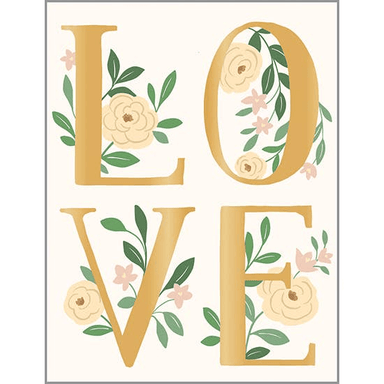 Wedding Greeting Card - Love