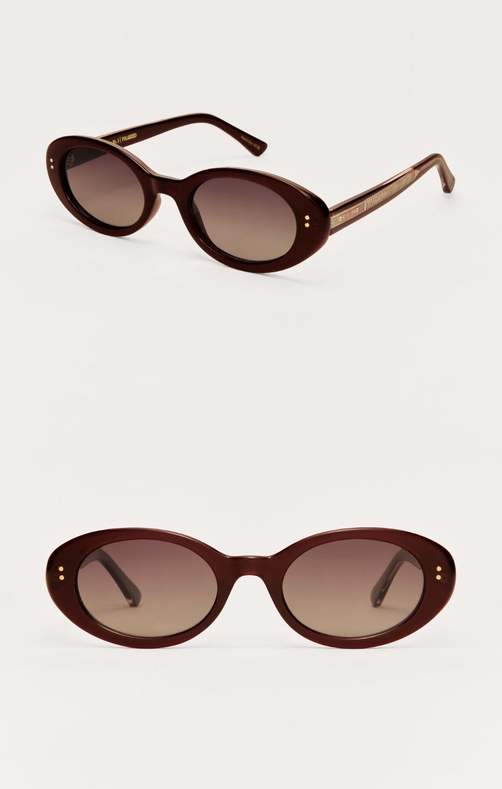 Sunglasses Maison No 3 - Vino Gradient Polarized