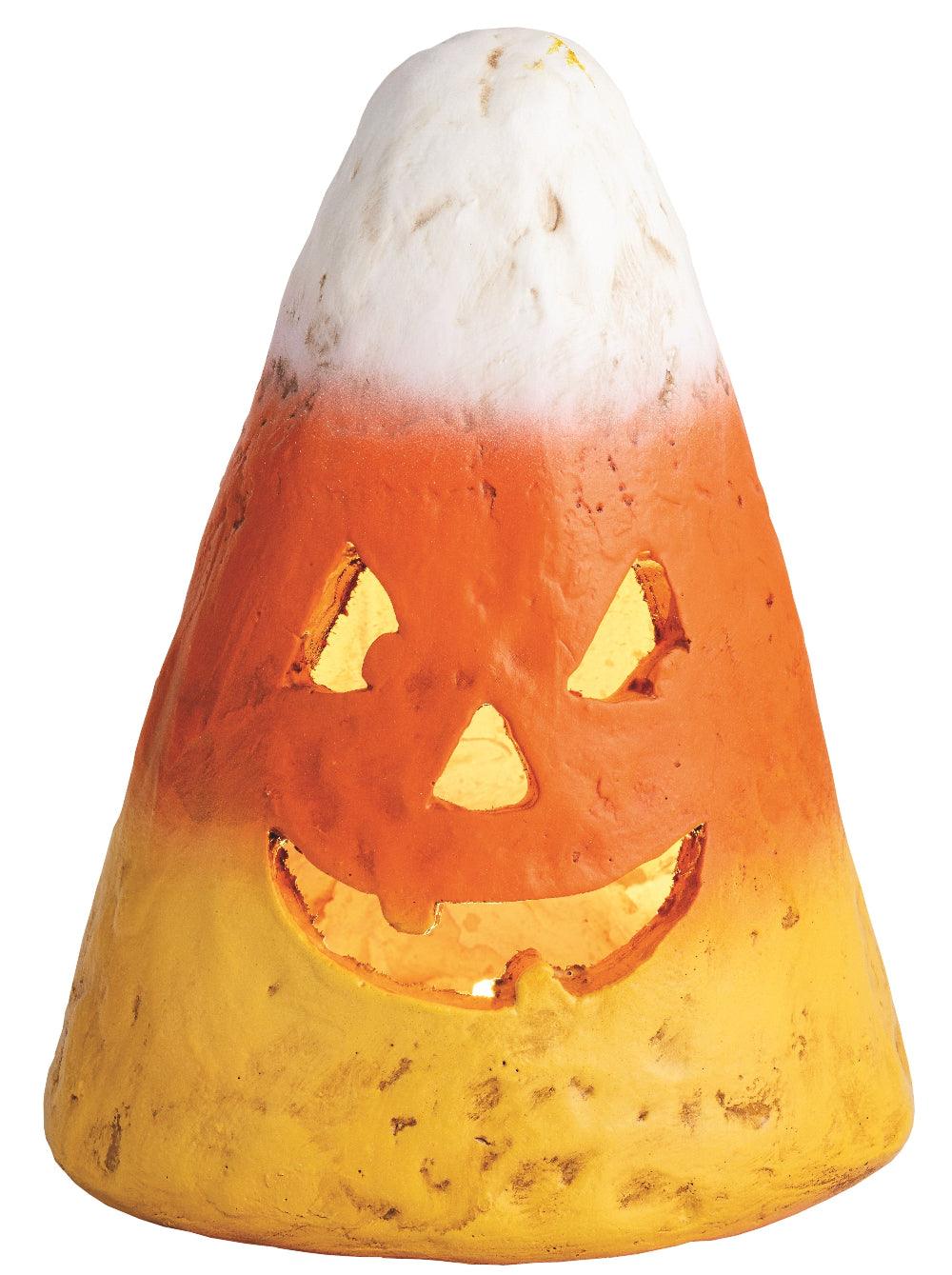 Med Mache Candy Corn Luminarie