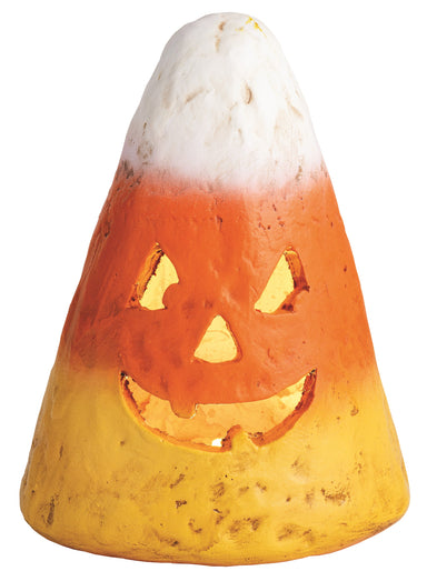 Med Mache Candy Corn Luminarie