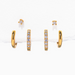 Essentials Earring Set - Gold