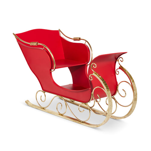 "DC" 55.5" Red Sleigh