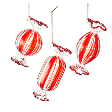 5" Peppermint Candy Ornaments