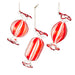 5" Peppermint Candy Ornaments