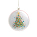 5" Confetti Tree Disc Ornament