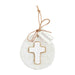 Mudpie Cross Paper Pulp Ornament