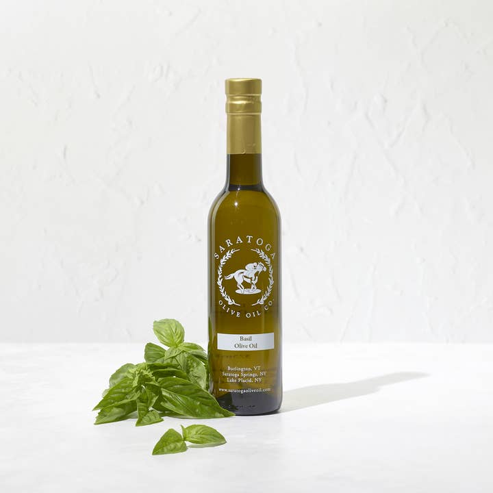 Basil Oil 375ml Saratoga Olive Oil Company 