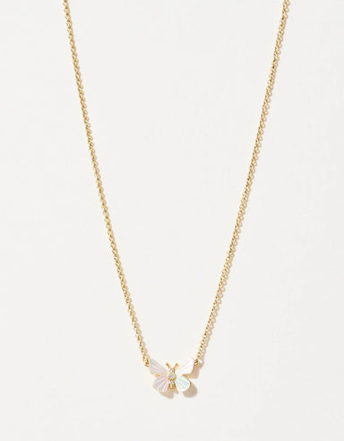 Necklace Sea La Vie Gold Transformation MOP Monarch
