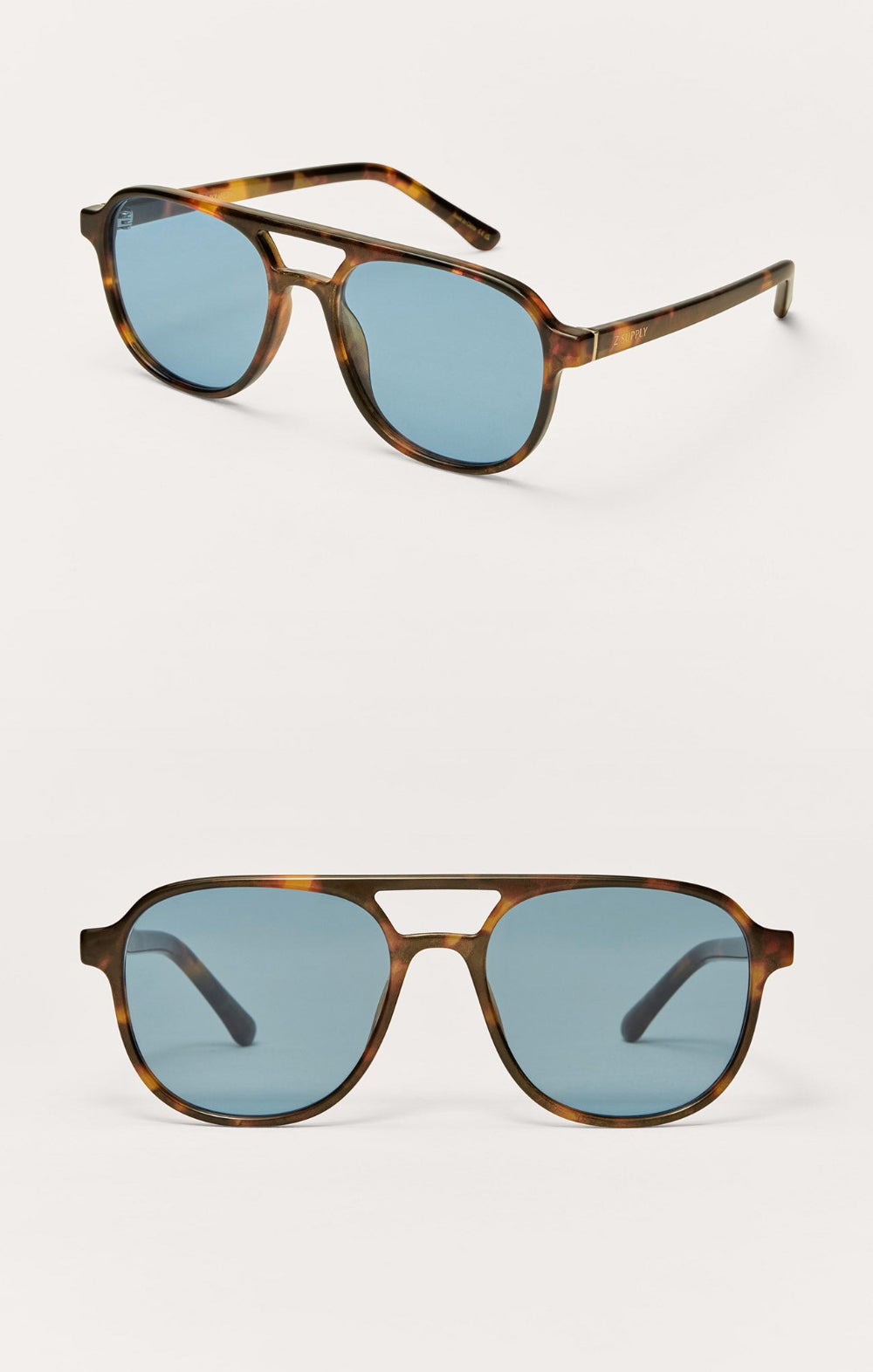 Sunglasses Tourist Tort-Blue Polarized