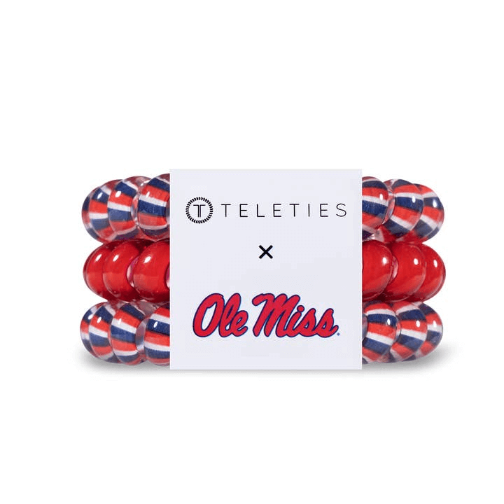 Teleties University of Mississippi Large Hair Ties