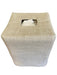 Tissue Box Cover - Natural Linen/Cotton