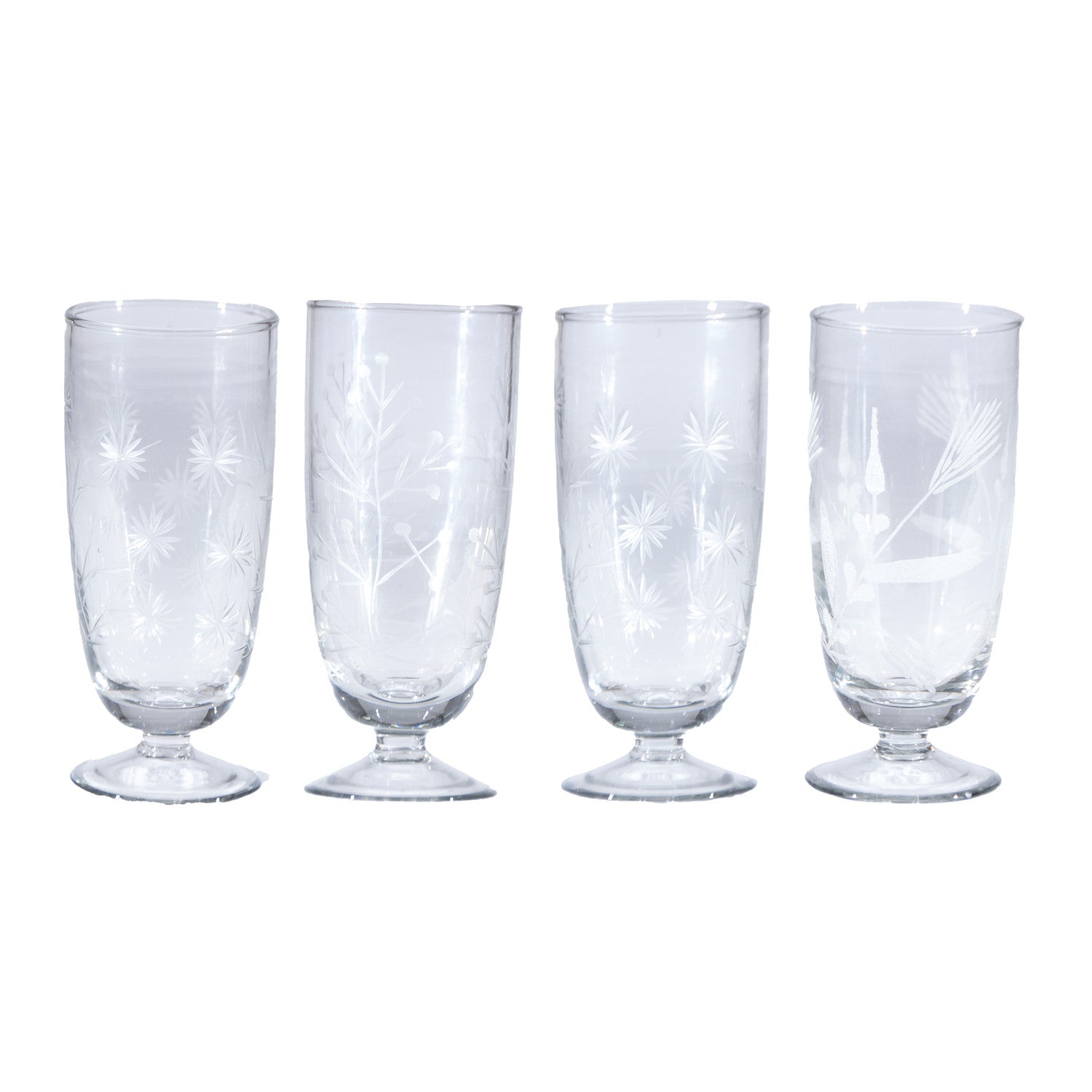 Style 3 Stemmed Drinking Glass Hand - Blown