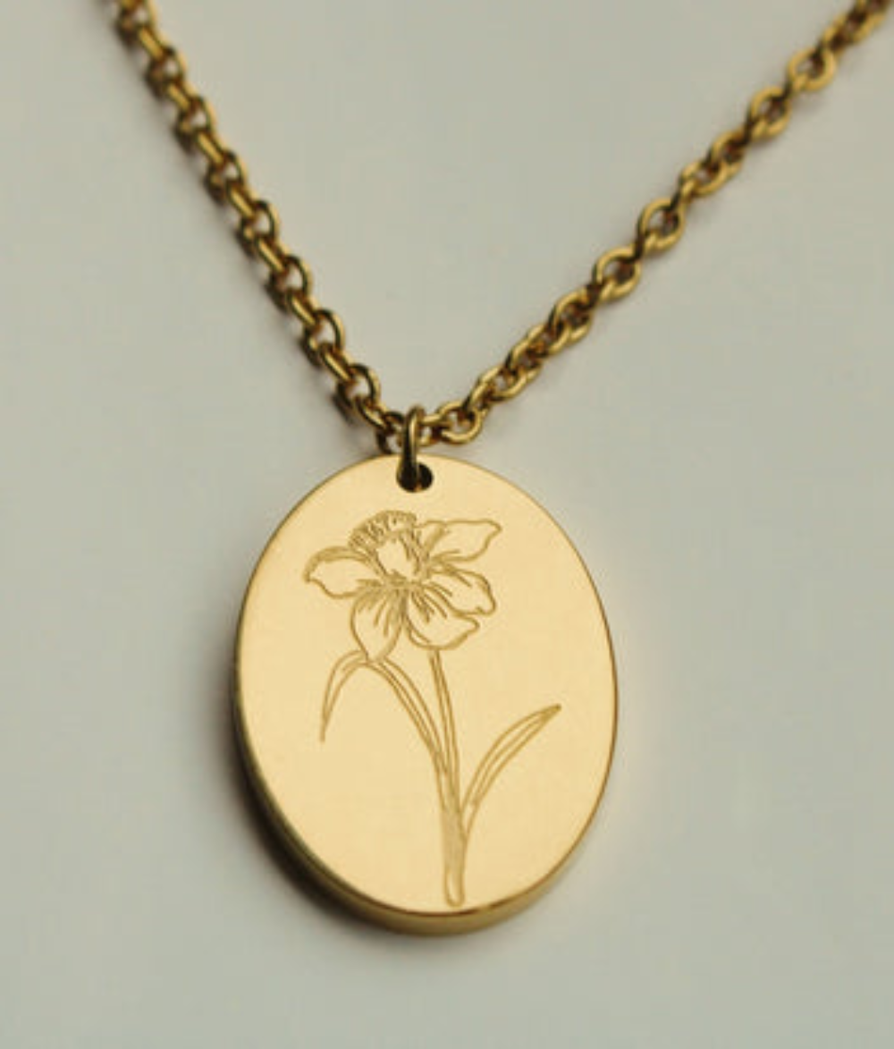 Gold Birth Flower - March Daffodil