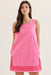 Solid Sleeveless Mini Dress