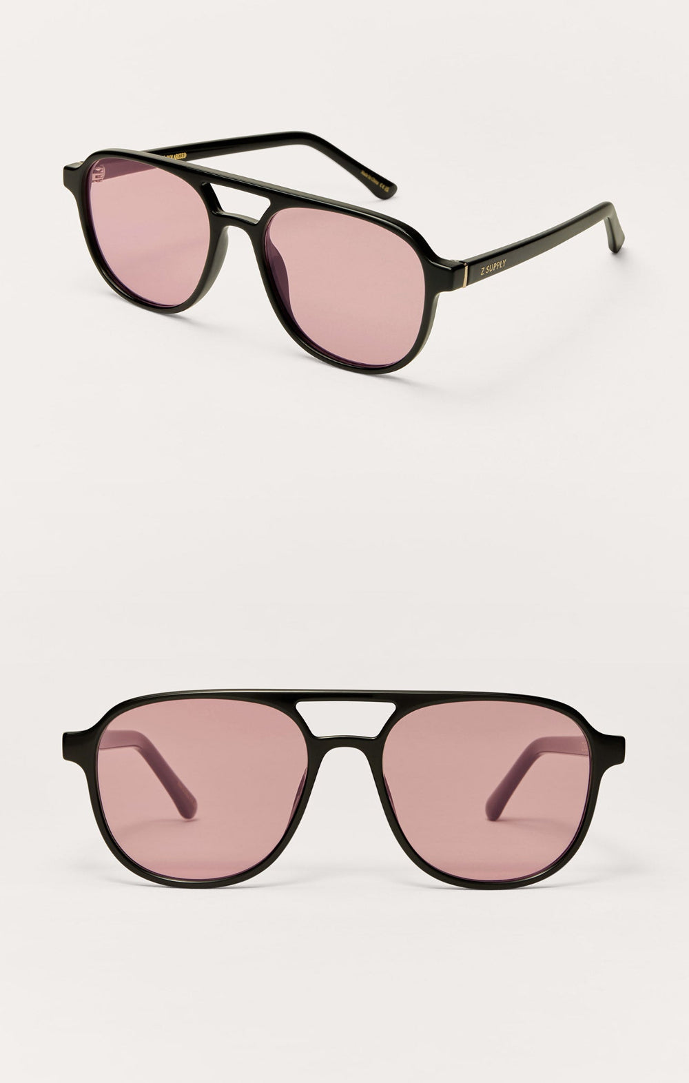 Sunglasses Tourist  - Polished Black-Pink Polarized