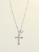Cross Necklace - Silver