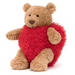 Jellycat Bartholomew Bear 'Heartthrob'