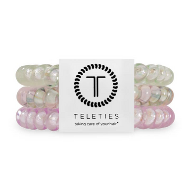 Teleties Spiral Hair Coils - Small -  Opal Glow