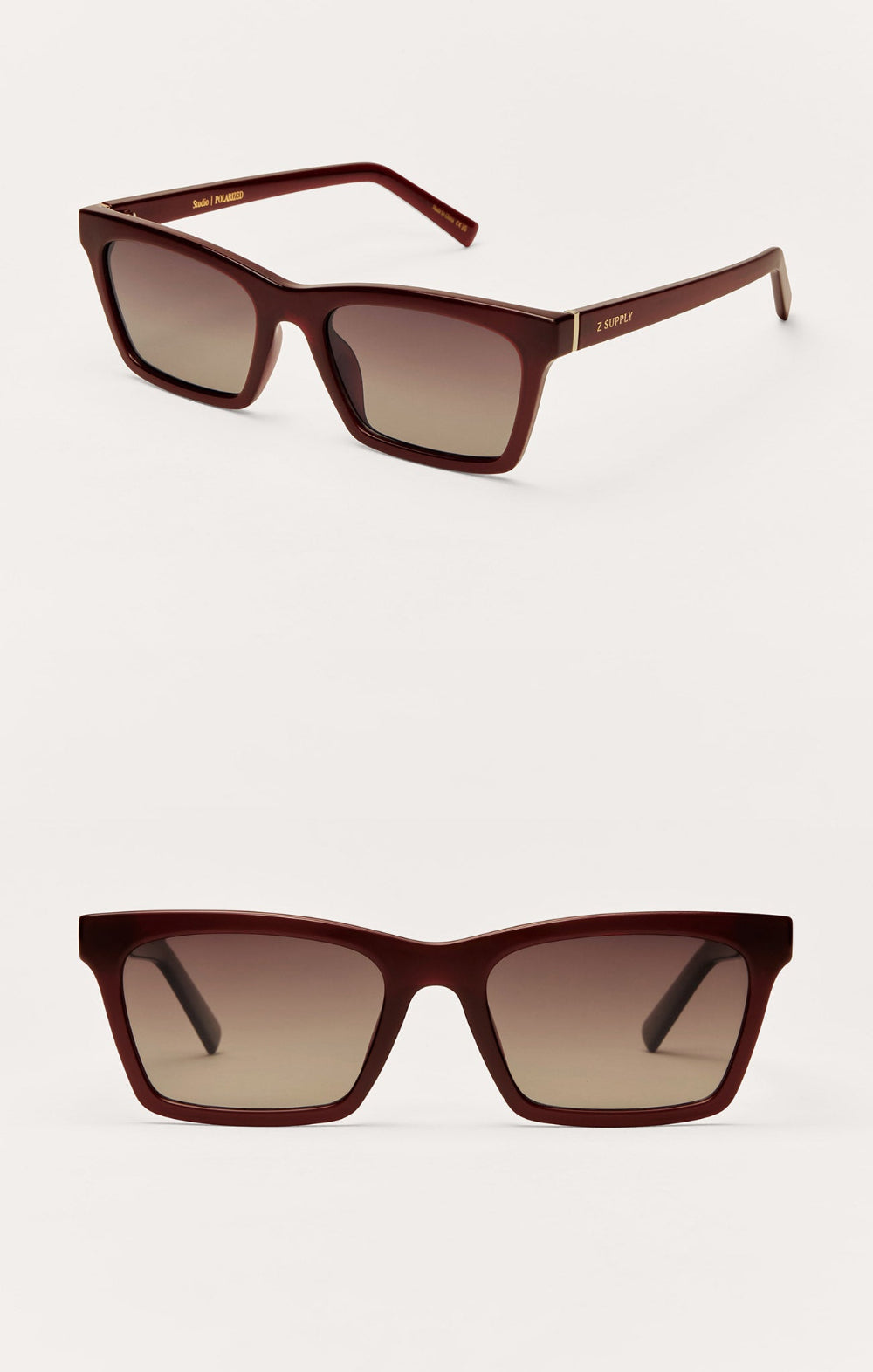 Sunglasses Studio - Vino Gradient Polarized