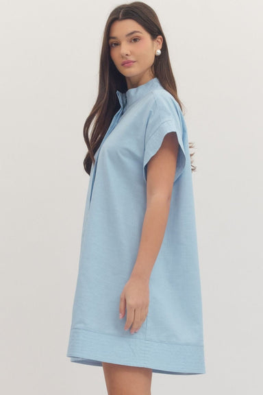 Short Sleeve Mini Dress