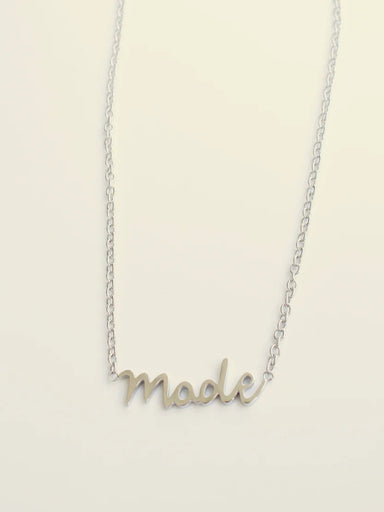 Made Necklace - Silver