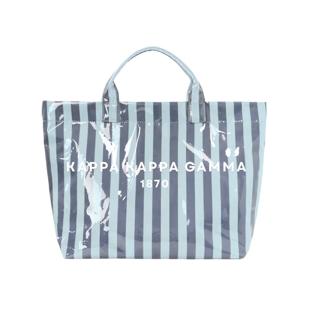 Stripe Sorority Tote Bag