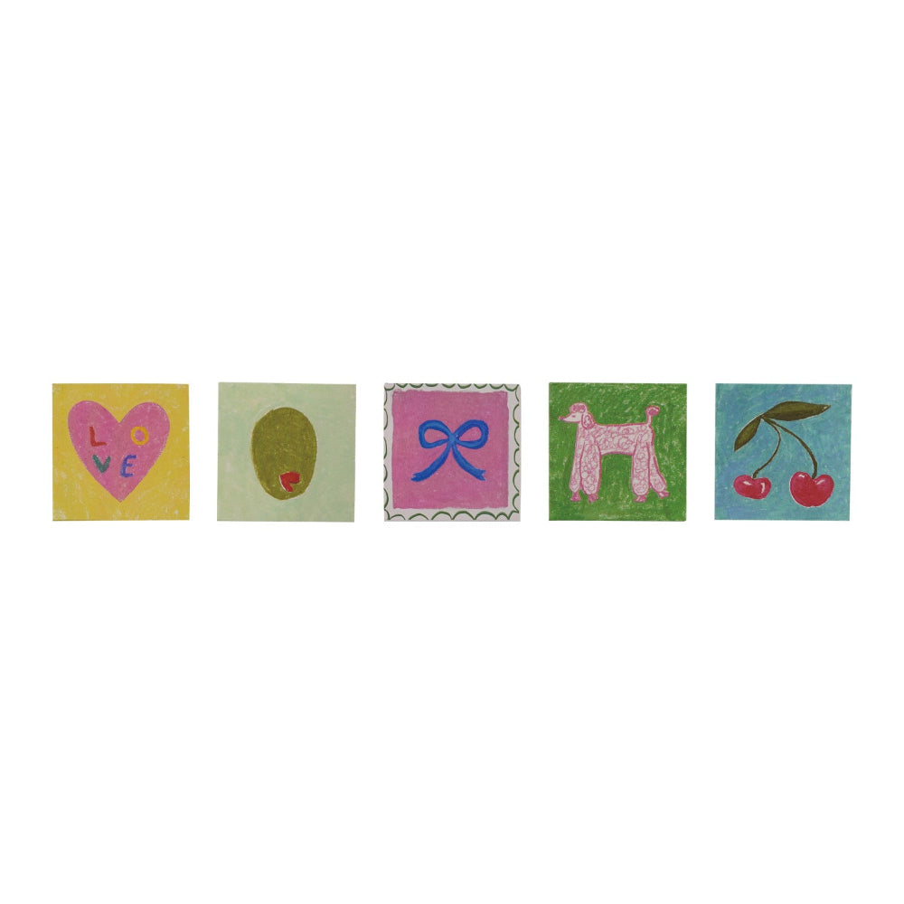 Safety Matches in Embossed Matchbox with Image, 5 Styles