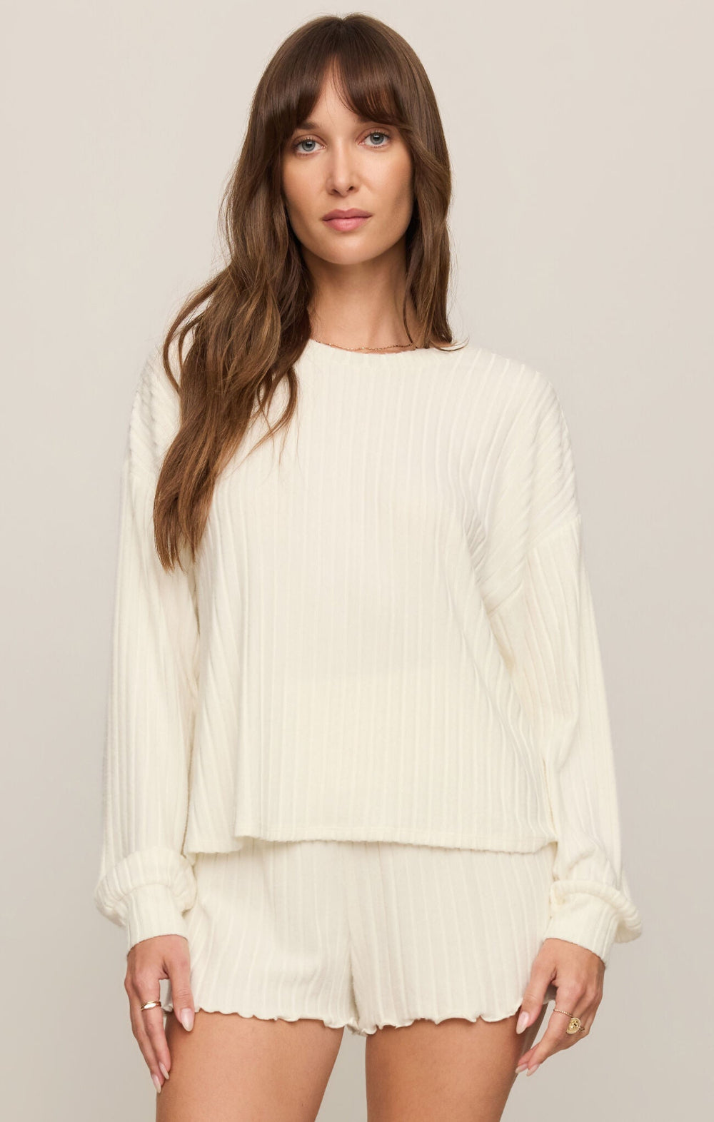 Daydream Rib LS Top