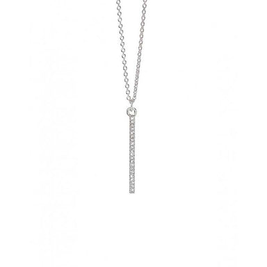 Necklace Sea La Vie Unstoppable Vertical Bar Silver