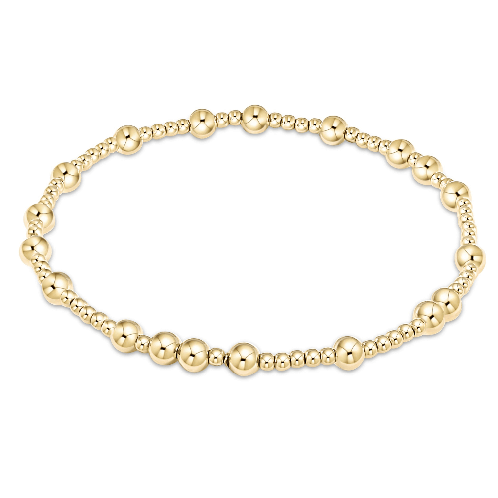 ENewton 4mm Gold Hope Unwritten Bracelet