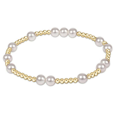 ENewton 6mm Pearl Hope Unwritten Bracelet 