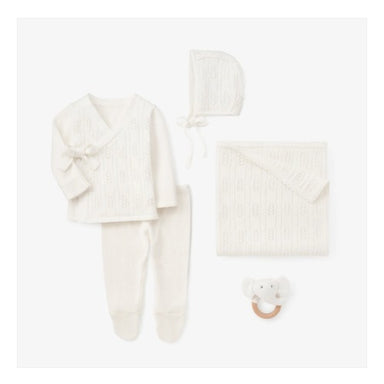 Elegant Baby Newborn White Baby Layette Gift Set Box