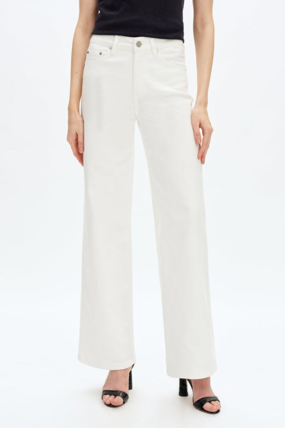 Maeve Mid Rise Straight Woven