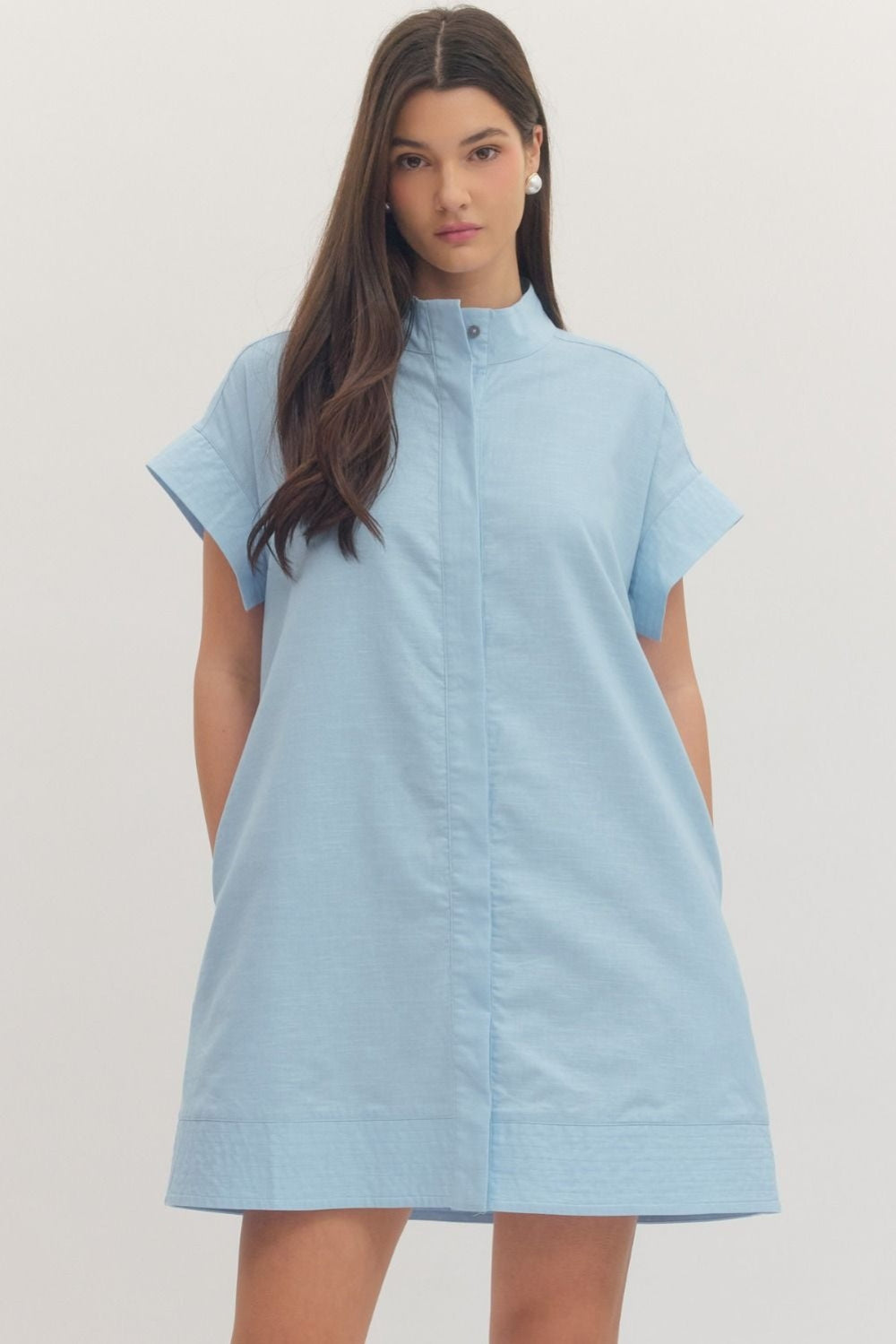 Short Sleeve Mini Dress