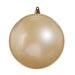 6" Shiny Champagne Ball Ornament