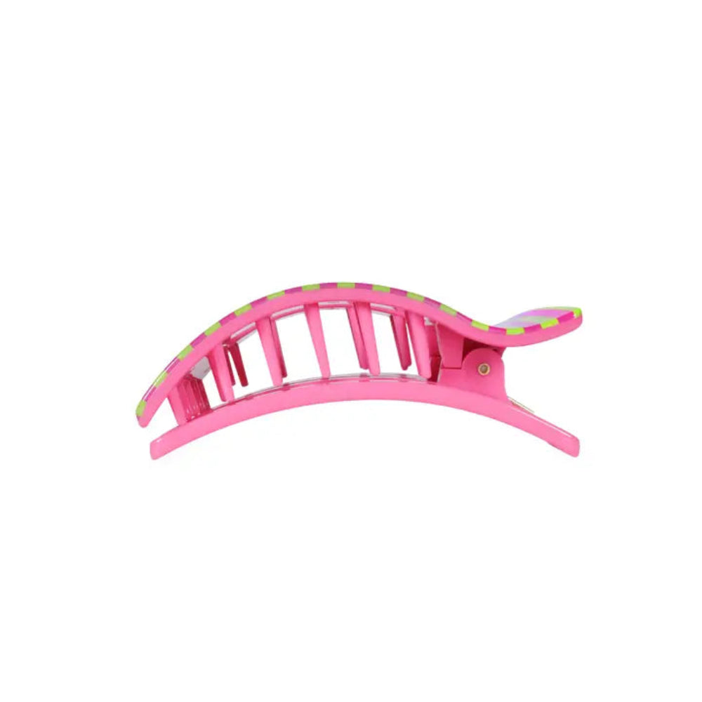Teleties Summer Crush Medium Flat Rectangle Hair Clip