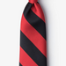 Collegiate Stripe Standard Necktie - University of Georgia 
