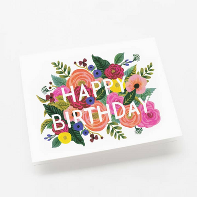 Card Juliet Rose Birthday