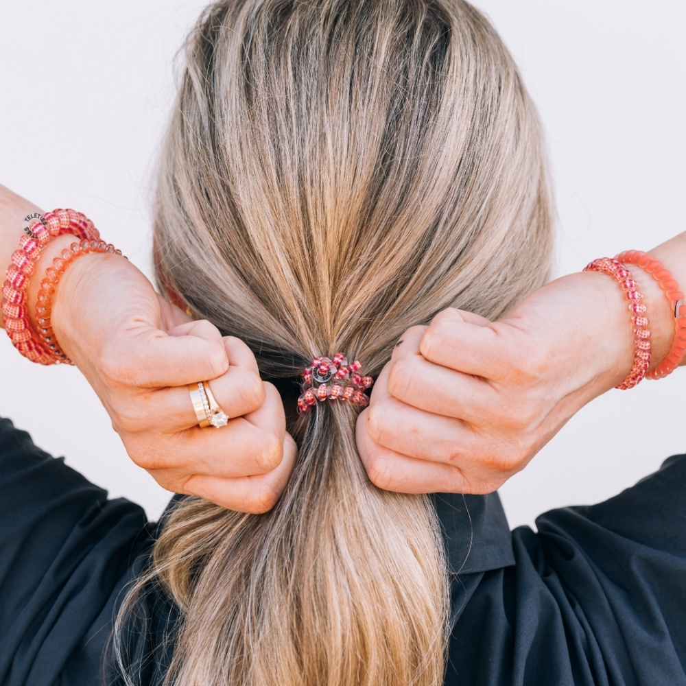Teleties Spiral Hair Coils - Small -  Dreamsicle