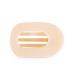 Teleties Medium Almond Beige Flat Round Clip
